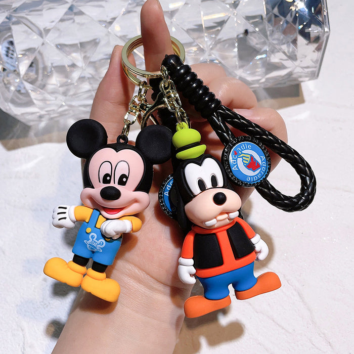 Wholesale Cartoon Silicone Doll Keychain JDC-KC-QiChao049