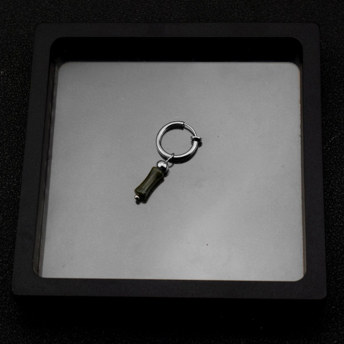 Wholesale Bamboo Pearl Earrings Ear Buckle Earrings