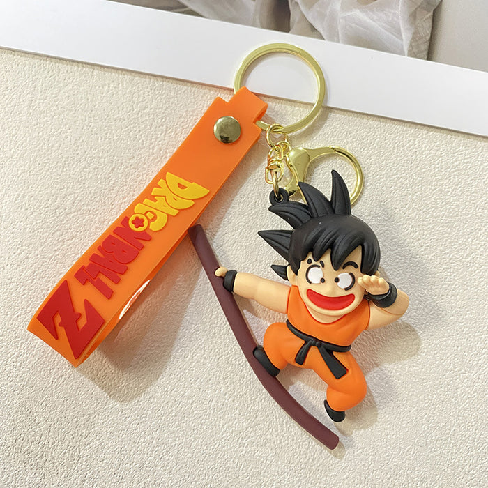 Wholesale Cartoon somersault cloud keychain cartoon toy student backpack pendant