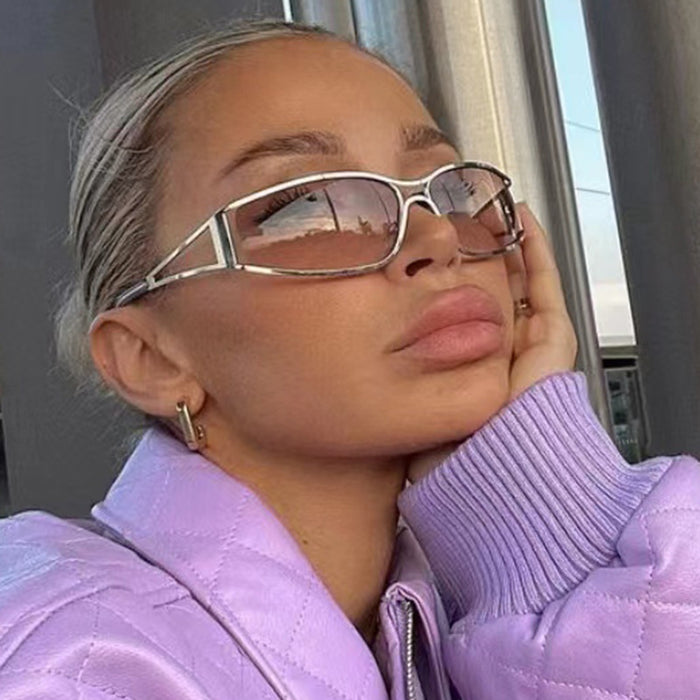 Wholesale Hollow out sunglasses, retro sunglasses, personalized street photography sunglasses