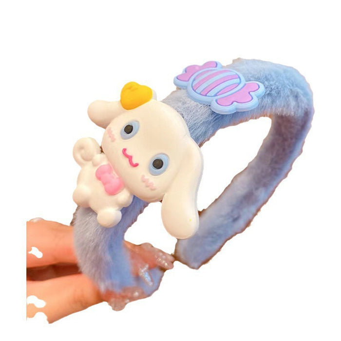 Wholesale Plush cartoon children' s hairband