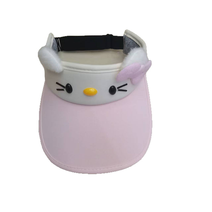 Wholesale Butterfly knot color blocked empty top sun hat, new casual versatile sun protection and UV protection sun hat