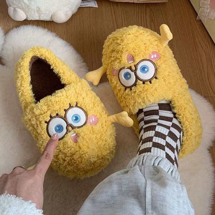 Wholesale Winter Cartoon Cute Warm Furry Slippers JDC-SP-JiaH004