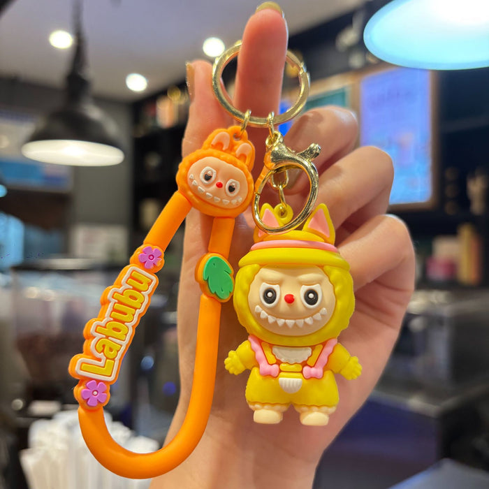 Wholesale Cute little sheep keychain backpack charm