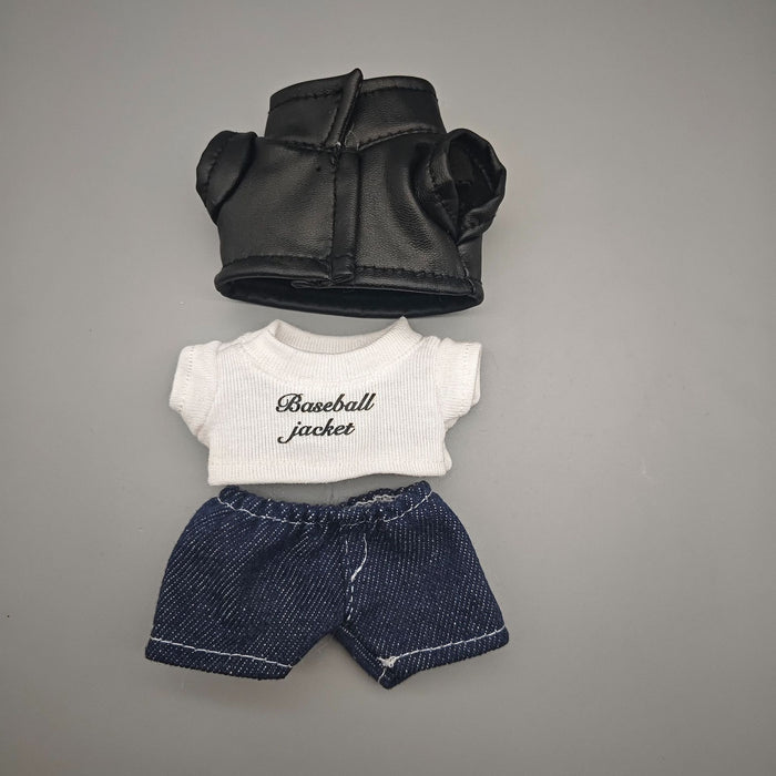 Wholesale Three-Piece Doll Clothes Macaron Dress-Up Doll Clothes for Dolls