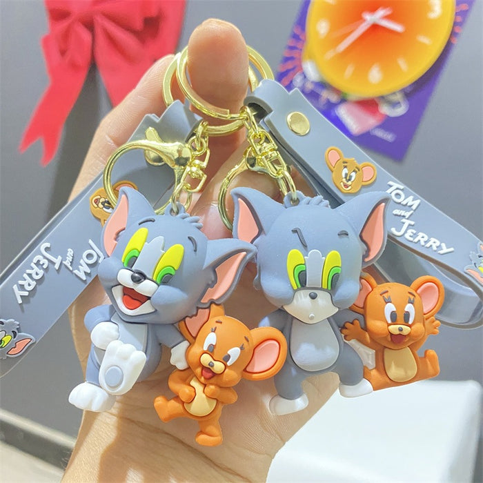 Wholesale PVC Cartoon Doll Keychain JDC-KC-WuYi282