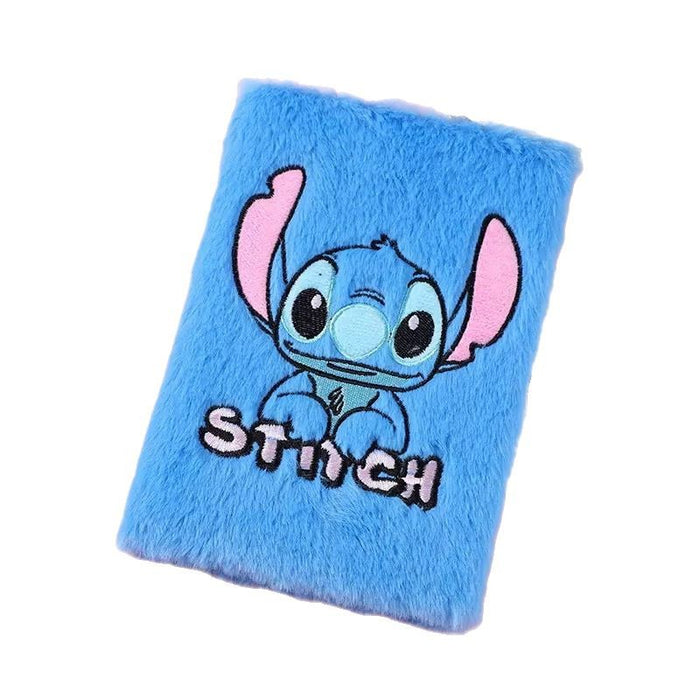 Wholesale Cute Embroider Cartoon Plush Notebook