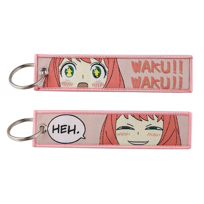 Wholesale Anime Keychain  Lanyard Fabric Anime Peripherals