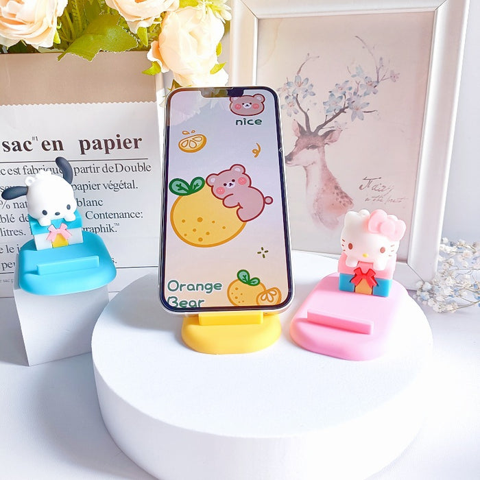 Wholesale PVC Cartoon Doll Mobile Phone Holder JDC-PS-MingT009