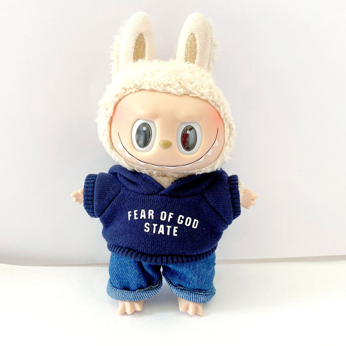 Wholesale Pendant Trendy Doll Sweatshirt Outdoor Sports Hoodie Set Doll Clothes