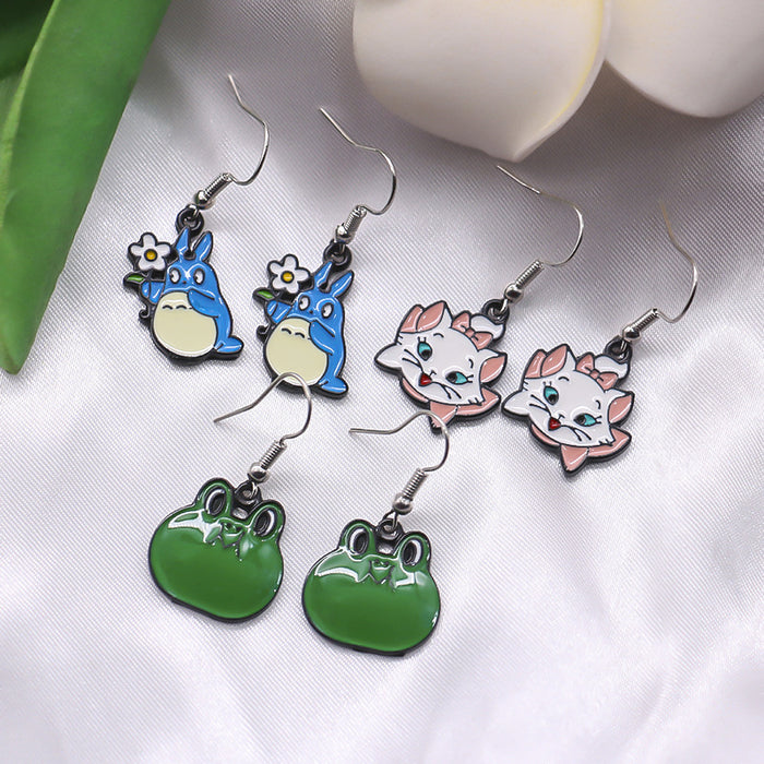 Wholesale Cartoon Children Alloy Earrings JDC-ES-XiuH002