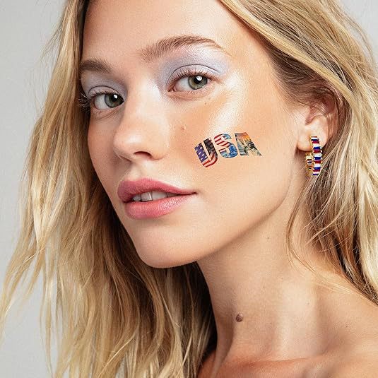 Wholesale Personalized colored zircon ear buckle copper plated genuine gold retro ear ring earrings