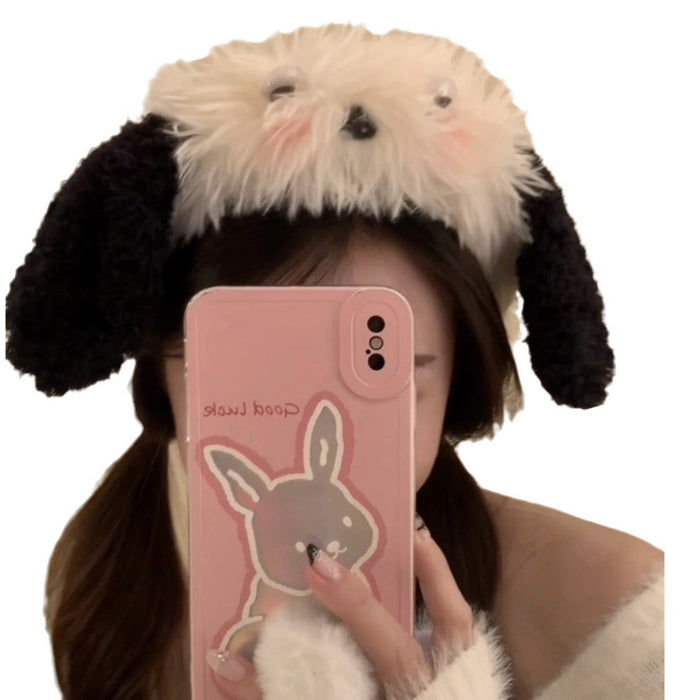 Wholesale Plush long eared puppy headband cute headband accessory