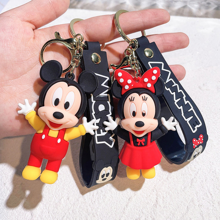 Wholesale Cartoon Silicone Doll Keychain JDC-KC-QiChao015