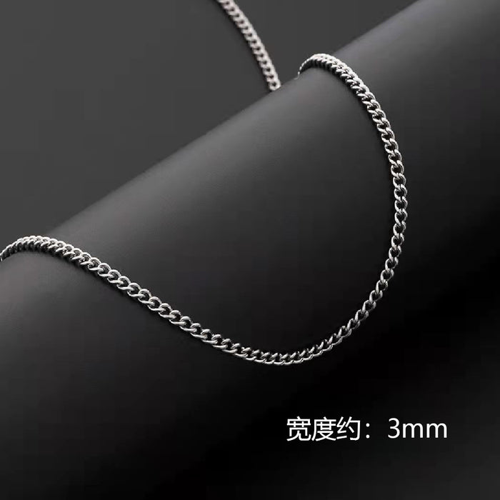 Wholesale Stainless Steel Square Pearl Necklace JDC-NE-Zheq005