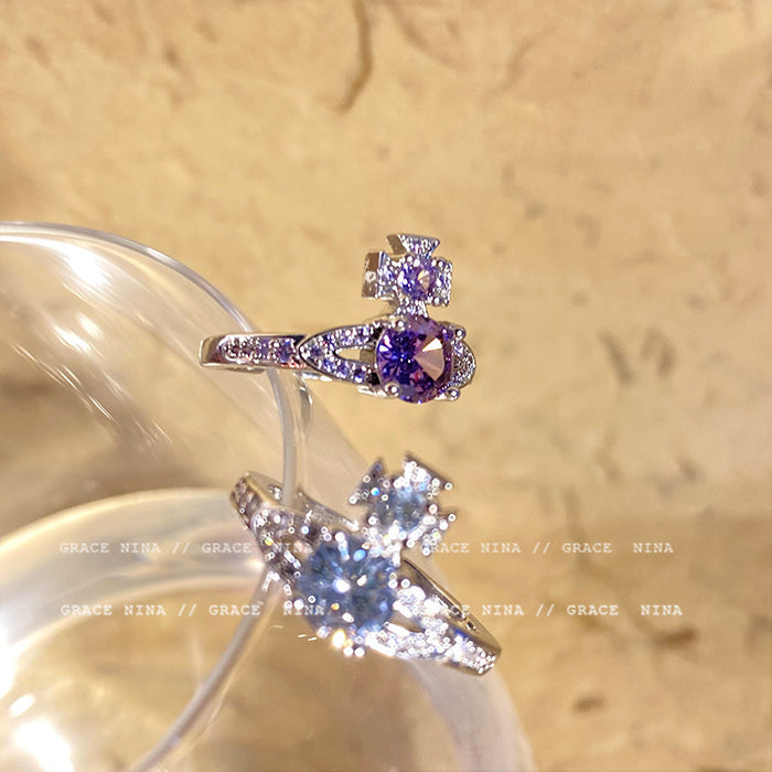 Wholesale Sparkling Diamond Personalized Ring