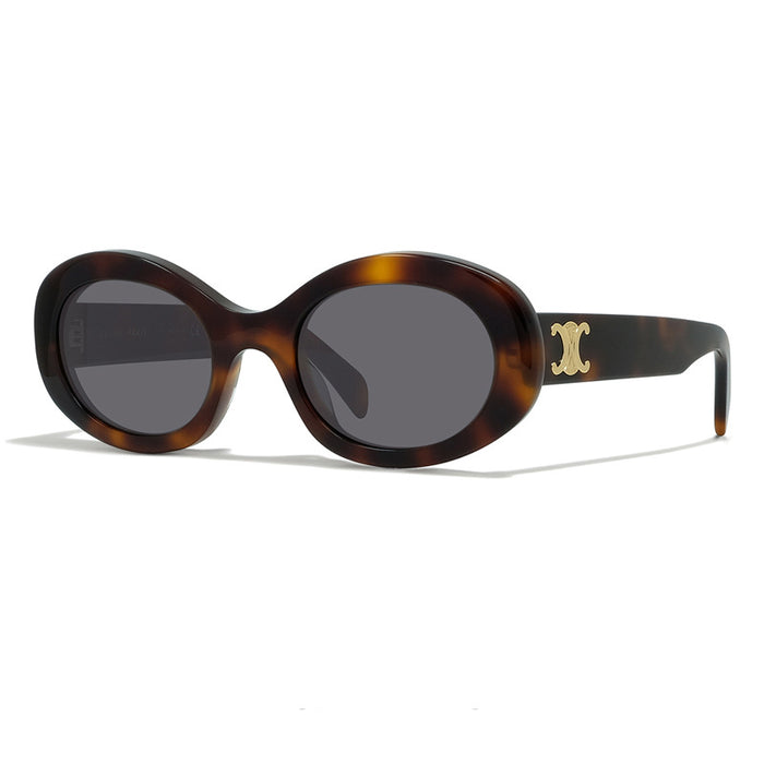 Wholesale Acrylic sunglasses with a high-end feel, popular European and American sunglasses, retro style sunglasses