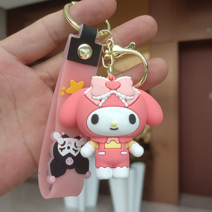 Wholesale PVC Cartoon Doll Keychain JDC-KC-KuangK021