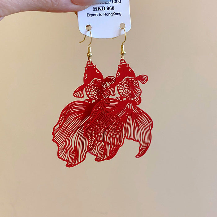 Wholesale Earhook fashion exaggerated earrings personality new retro earrings for women