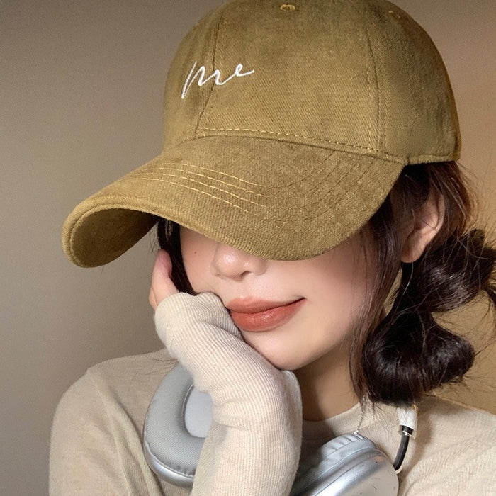 Wholesale Big Head Baseball Cap Children's Letter Embroidered Cap