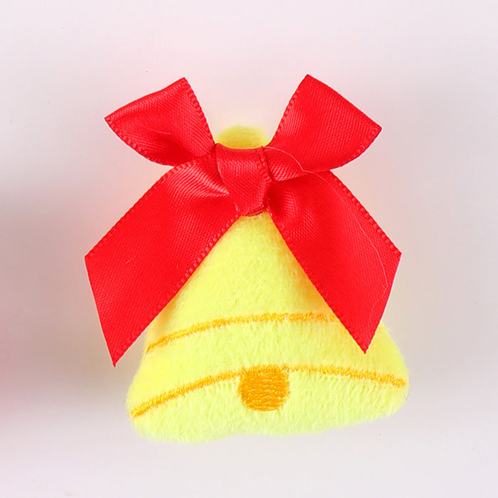 Wholesale Christmas Brooch Cute Plush Christmas Accessories Cartoon Pin Decorations Clothing Accessories