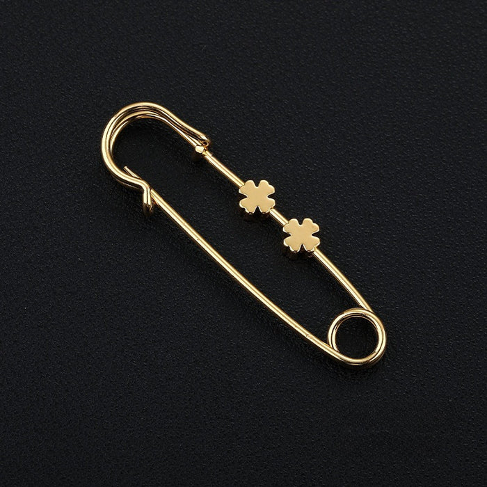 Wholesale High end pin with metal fixation, clothing clip, waistband, and high-end pants accessories
