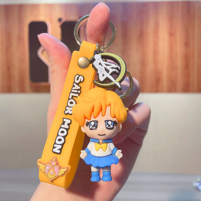 Wholesale Cartoon Doll PVC Keychain JDC-KC-JinG033