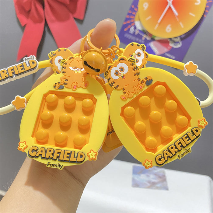 Wholesale PVC Cute Cartoon Squeeze Decompression Keychain JDC-KC-WuYi261