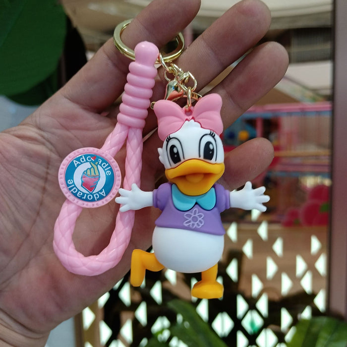 Wholesale Cartoon Silicone Doll Keychain JDC-KC-KuangK043