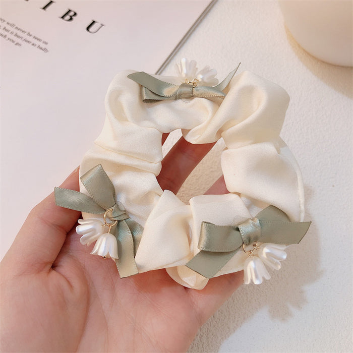 Wholesale Hair Ring Bow Hair Rope Hair Accessories High-grade Featured Hair Rope
