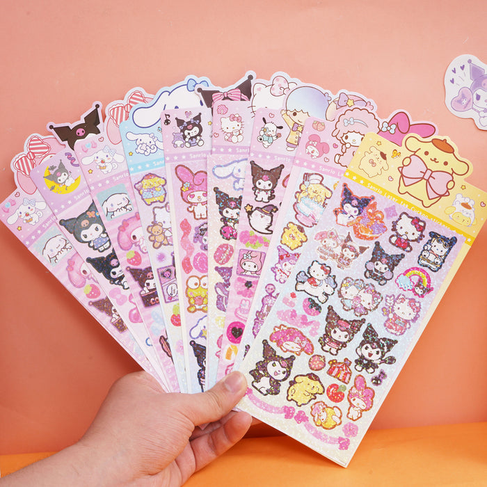 Wholesale Creative DIY Cute Cartoon Character Laser Stickers