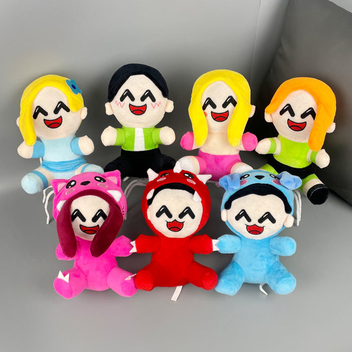 Wholesale Plug hooded boy cute girl doll plush toy doll