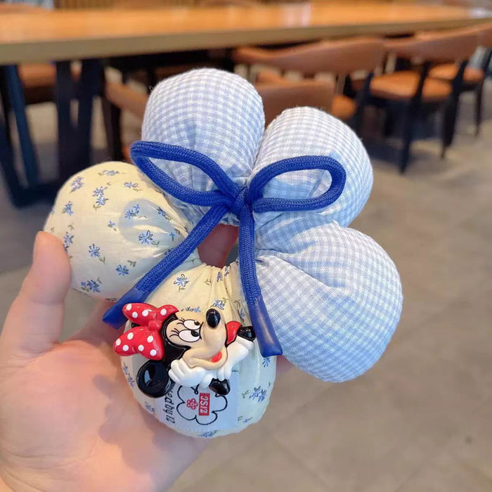 Wholesale Blue spliced headband, three-dimensional hair accessory