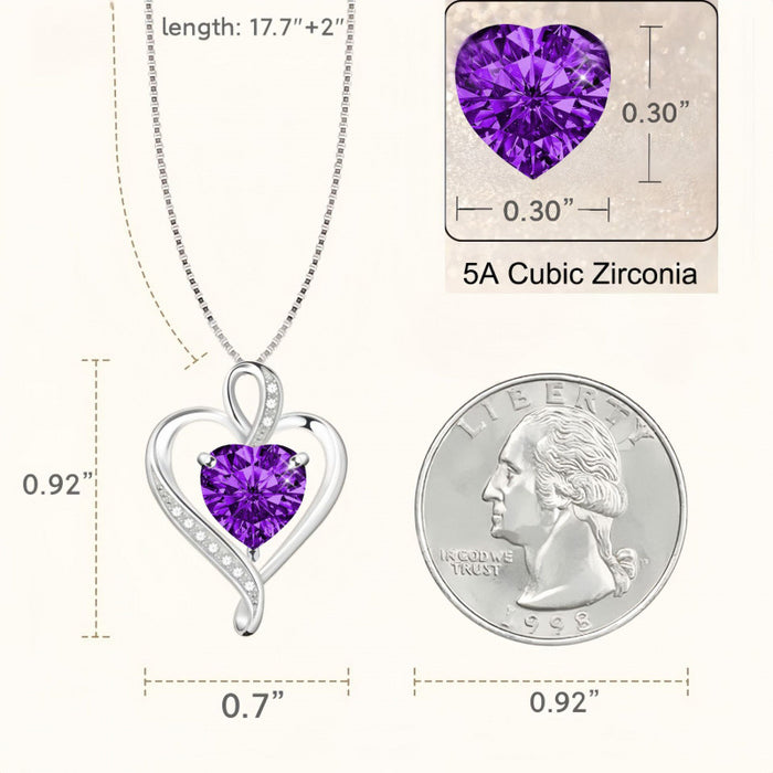 Wholesale Heart-shaped diamond necklace