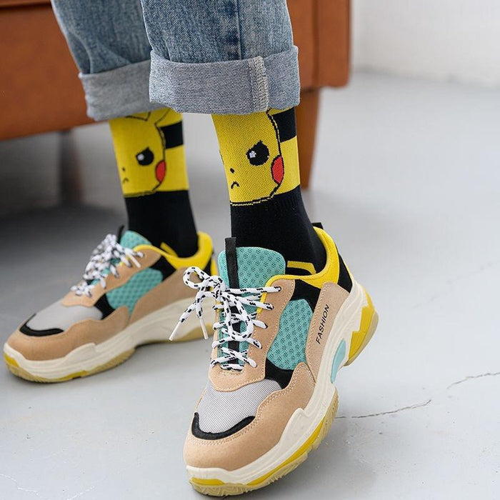 Wholesale Cartoon Combed Cotton Socks Sweat Absorbent JDC-SK-HTY001