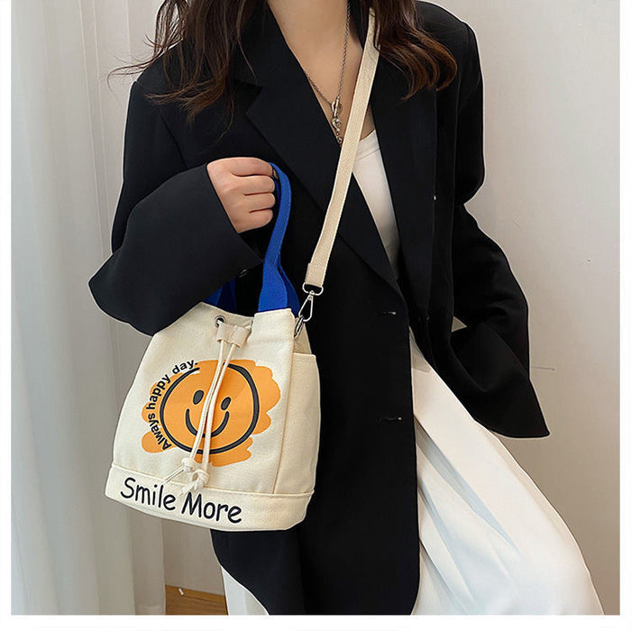 Wholesale Printed Large Capacity Simple Student Shoulder Bag