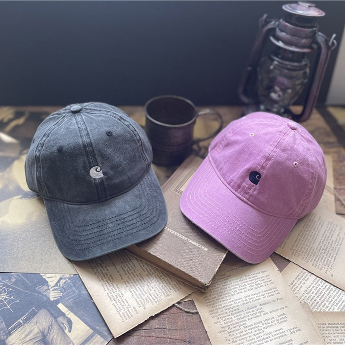 Wholesale Washed Old Baseball Cap Soft Top Cap Summer Sun Hat for Men and Women