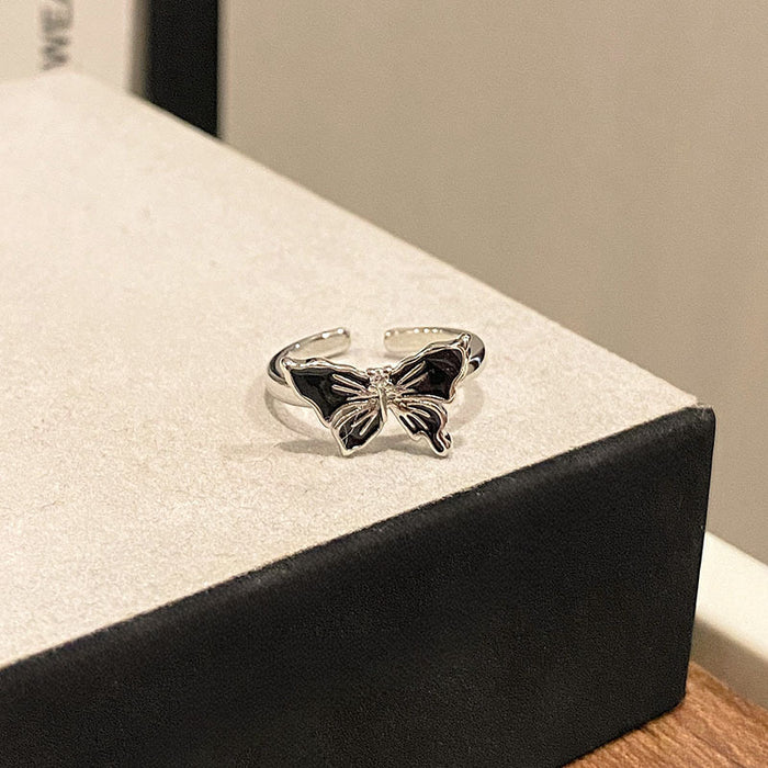 Wholesale Vintage ring, personalized butterfly fashion, layered index finger ring