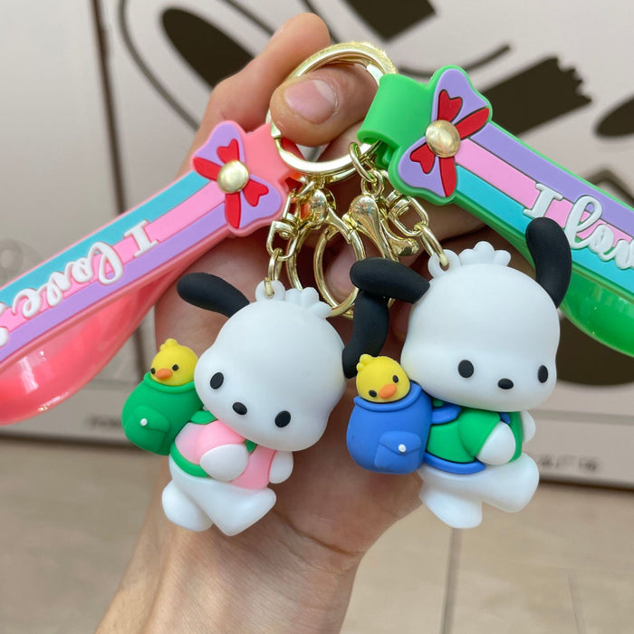 Wholesale Backpack keychain, cute doll, claw machine, small accessories, car accessories wholesale