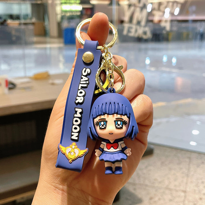 Wholesale Cartoon Silicone Doll Keychain JDC-KC-HaoXi013