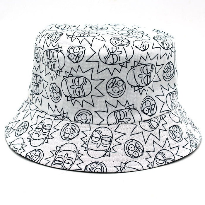 Wholesale Polyester Cartoon Anime Printed Bucket Hat JDC-FH-ZhiXie017