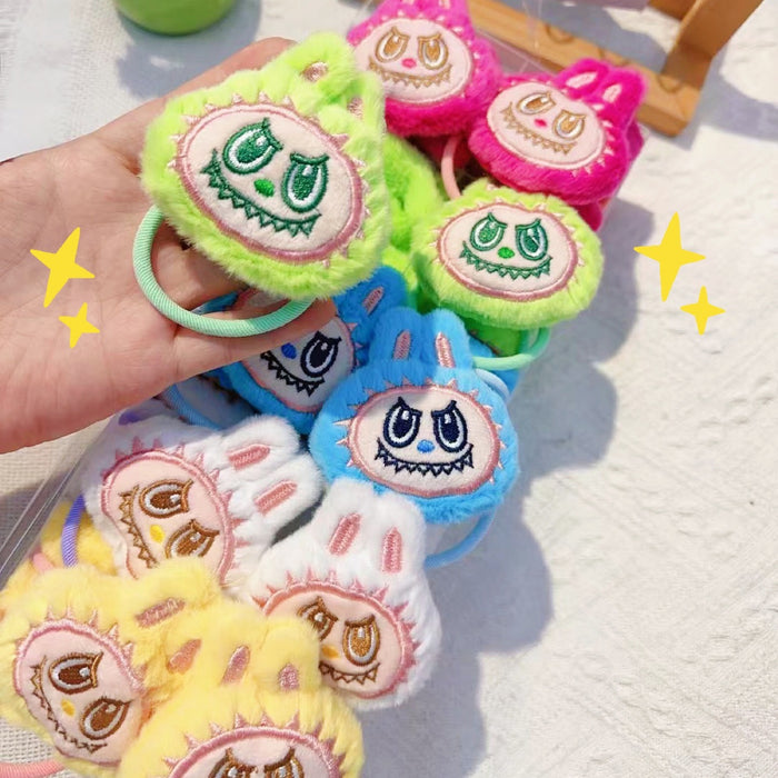 Wholesale hair band rubber doll net red bubble hair accessories girl headdress