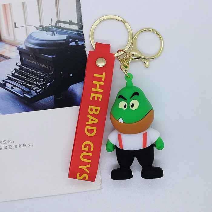 Wholesale cartoon villain alliance key chain pendant bag car key chain accessories gift