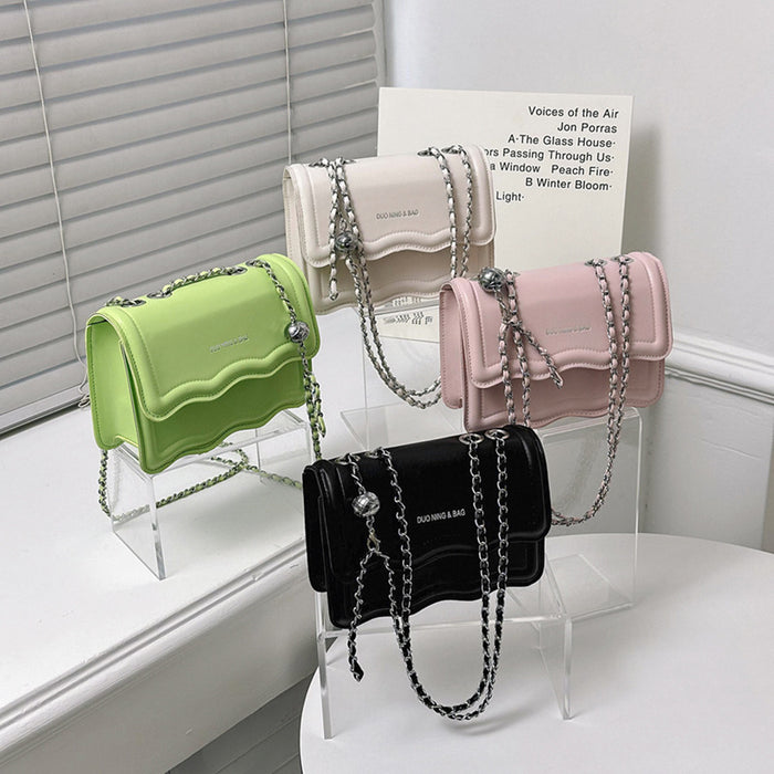 Wholesale Retro simple and fashionable casual chain bag, single shoulder crossbody small square bag