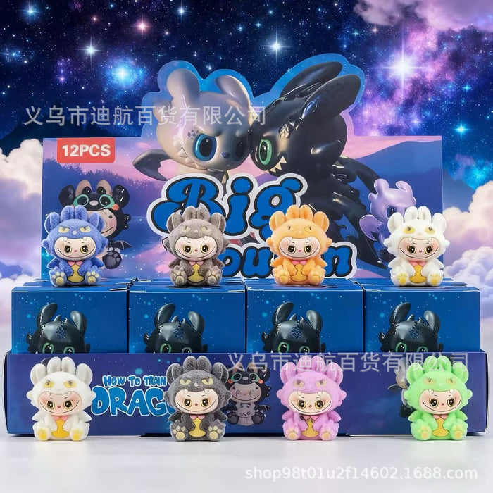 Wholesale 12 PCS Cute cartoon mascot blind box figurines toy