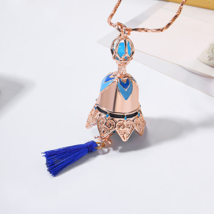 Wholesale Cartoon Alloy Bell Necklace JDC-NE-Dingy006