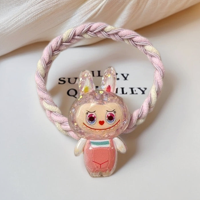 WholesaleHairband Children' s Cute Sweet Hairband Girl Cartoon Rubber Band Adult Children' s Headdress