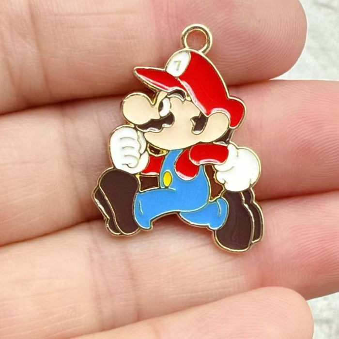 Wholesale 10pcs DIY Alloy Oil Drip Packaging Jewelry Bracelets,  Earrings,  Necklaces,  Hair Accessories,  and Pendants