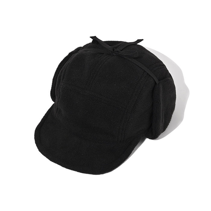 Wholesale Baseball cap, quick drying duckbill cap, ear protection, color blocked cap, fleece fleece