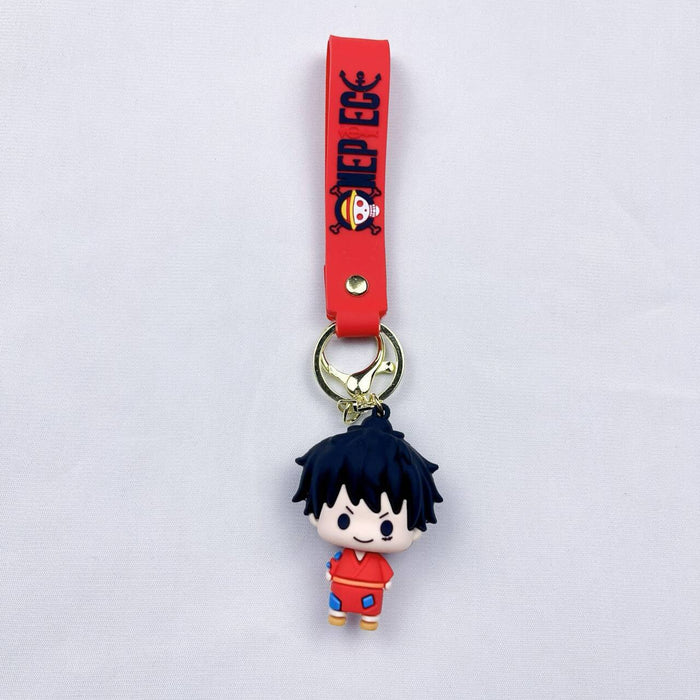 Wholesale Anime Keychain Luffy Nami Sanji Zoro Keychain Doll Bag Pendant Ornaments JDC-KC-YaEn002